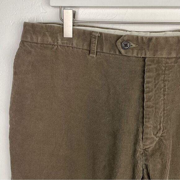 Lauren Ralph Lauren Light Brown Corduroy Pants Custom Hem 36 - Picture 2 of 6
